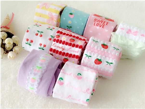 Высокое качество 5 пар милые хлопковые детские носки принцессы для девочек