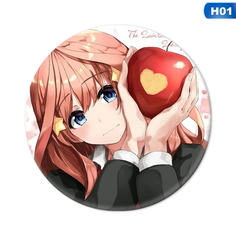 Пятиуровневый цветок свадьба значок аниме брошь стерео двухмерный периферийный