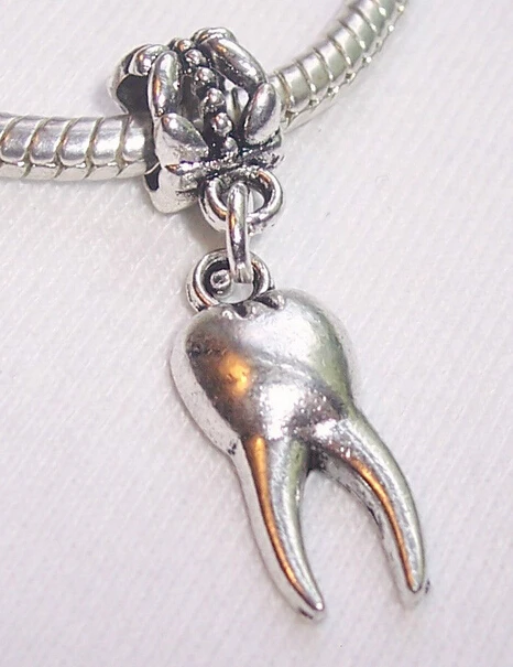 Оптовая продажа модные ювелирные изделия 100 шт. драгоценный стоматолог подвески