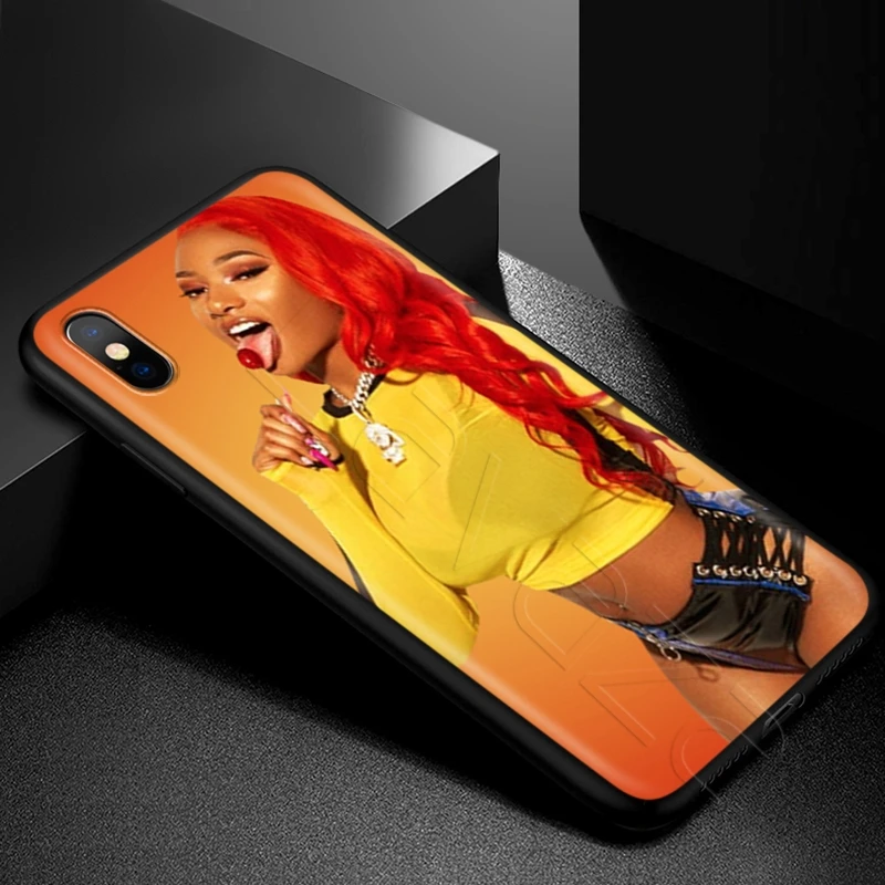 Lavaza Megan Thee Stallion Case for iPhone 11 Pro XS Max XR X 8 7 6 6S Plus 5 5s se |