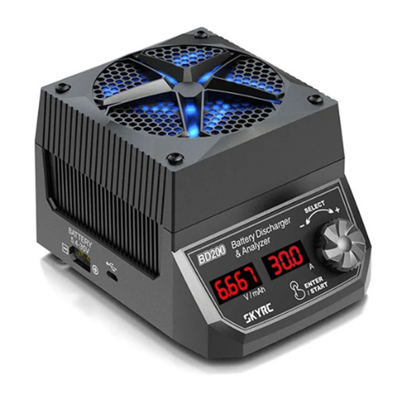 Тестер емкости батареи SKYRC BD200 оригинальный тестер разрядки 200 Вт 30A 5 4 В 35 нагрузки