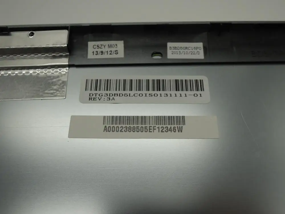 

NEW LCD back cover for TOSHIBA C75 C75D A0002388505