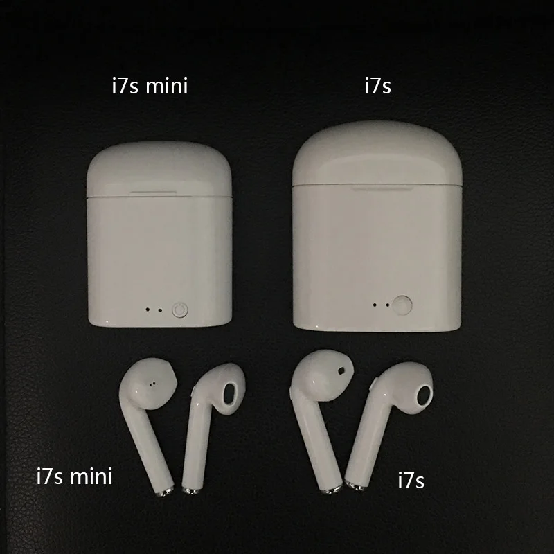 20 шт./лот новые высококачественные маленькие беспроводные Bluetooth наушники i7 Mini TWS