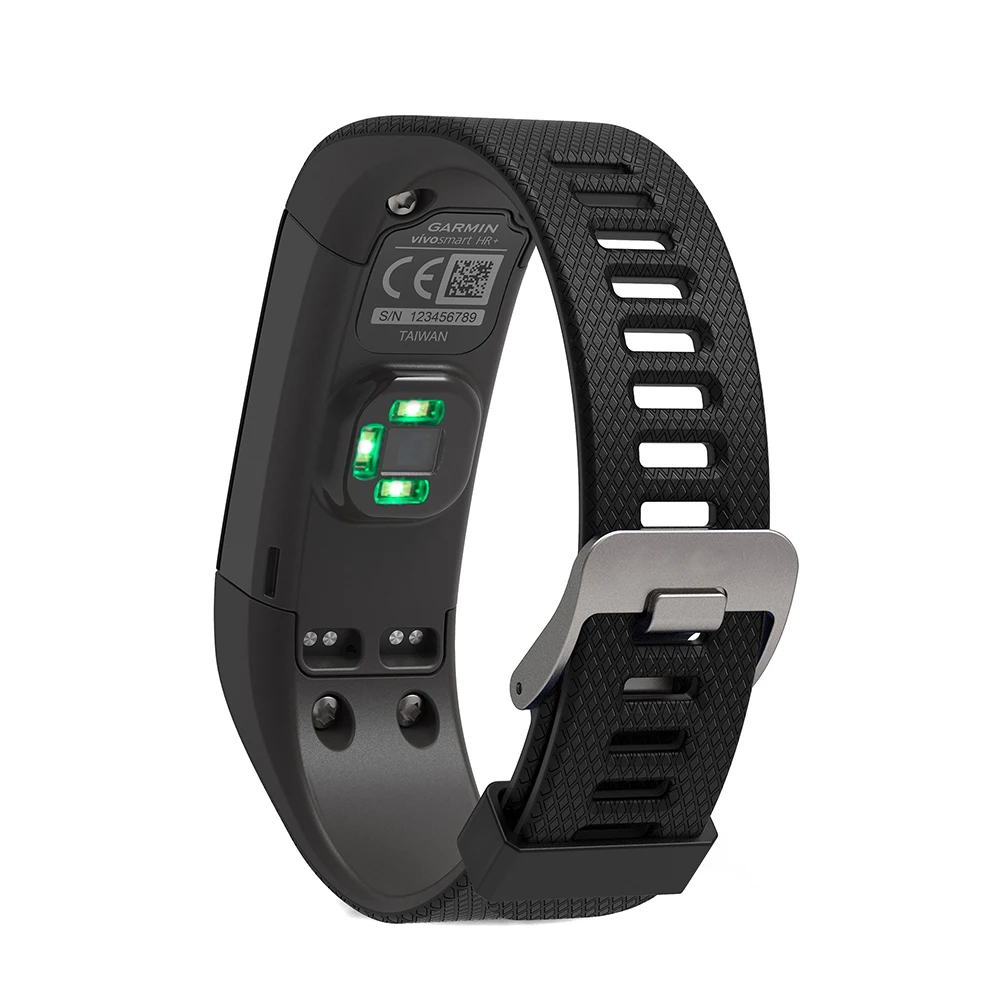 Спортивный силиконовый ремешок для часов Garmin Vivosmart HR + смарт браслет