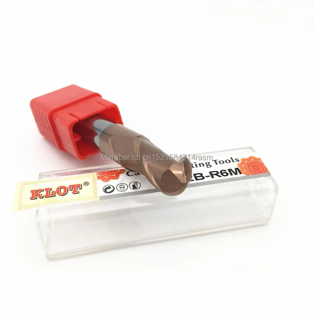 Твердосплавная шаровая Концевая фреза HRC60 с покрытием R1.05 R1.1 R1.15 R1.2 R1.3 R1.35 R1.4 R1.45 R1.55