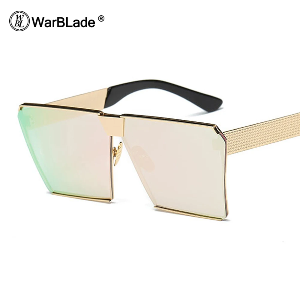 Солнцезащитные очки WarBLade с градиентными красными линзами UV400 для мужчин и женщин