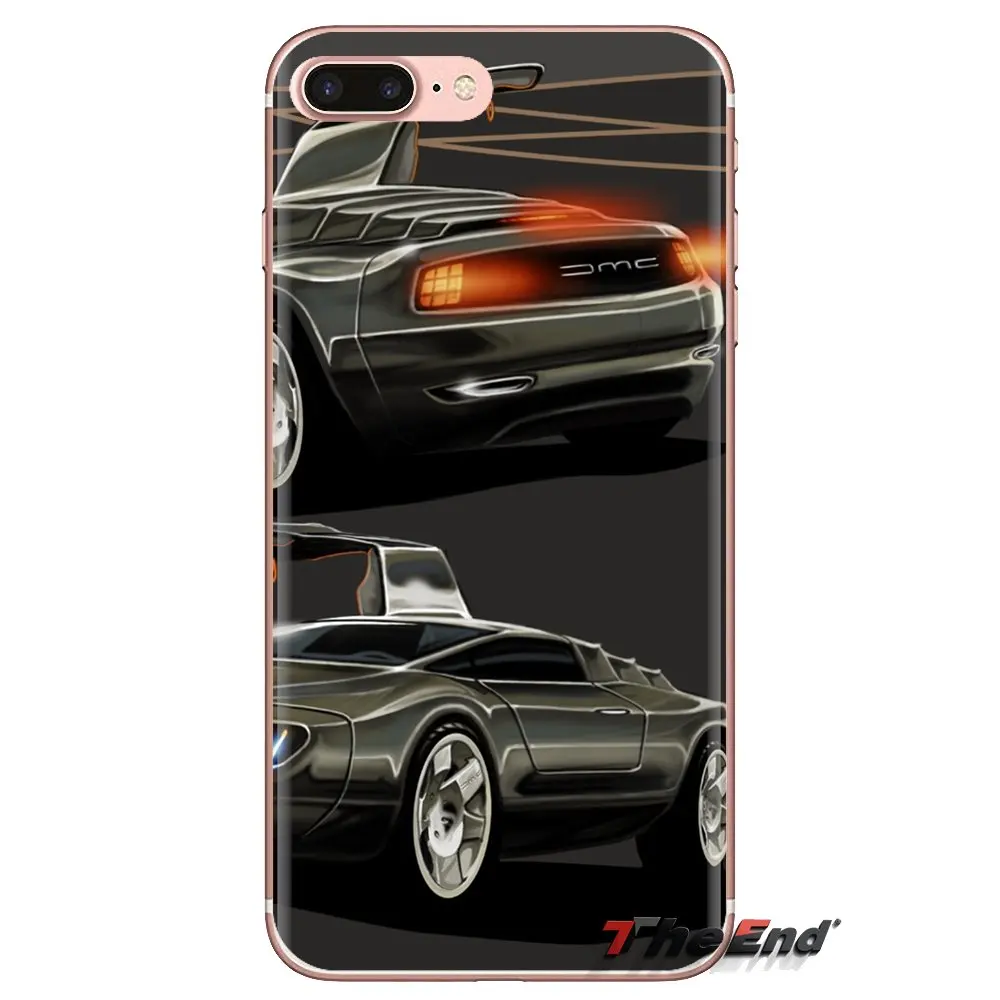 Soft Transparent Case Covers Delorean wallpaper For Xiaomi Mi3 Samsung A10 A30 A40 A50 A60 A70 Galaxy S2 Note 2 Grand Core Prime |