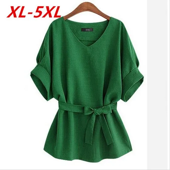 2018 Summer Kimono Plus Size 5Xl Vintage Bat sleeve Women Blouses Loose Casual Ladies Shirt Tops Blusas Chemise Vetemen Femme |