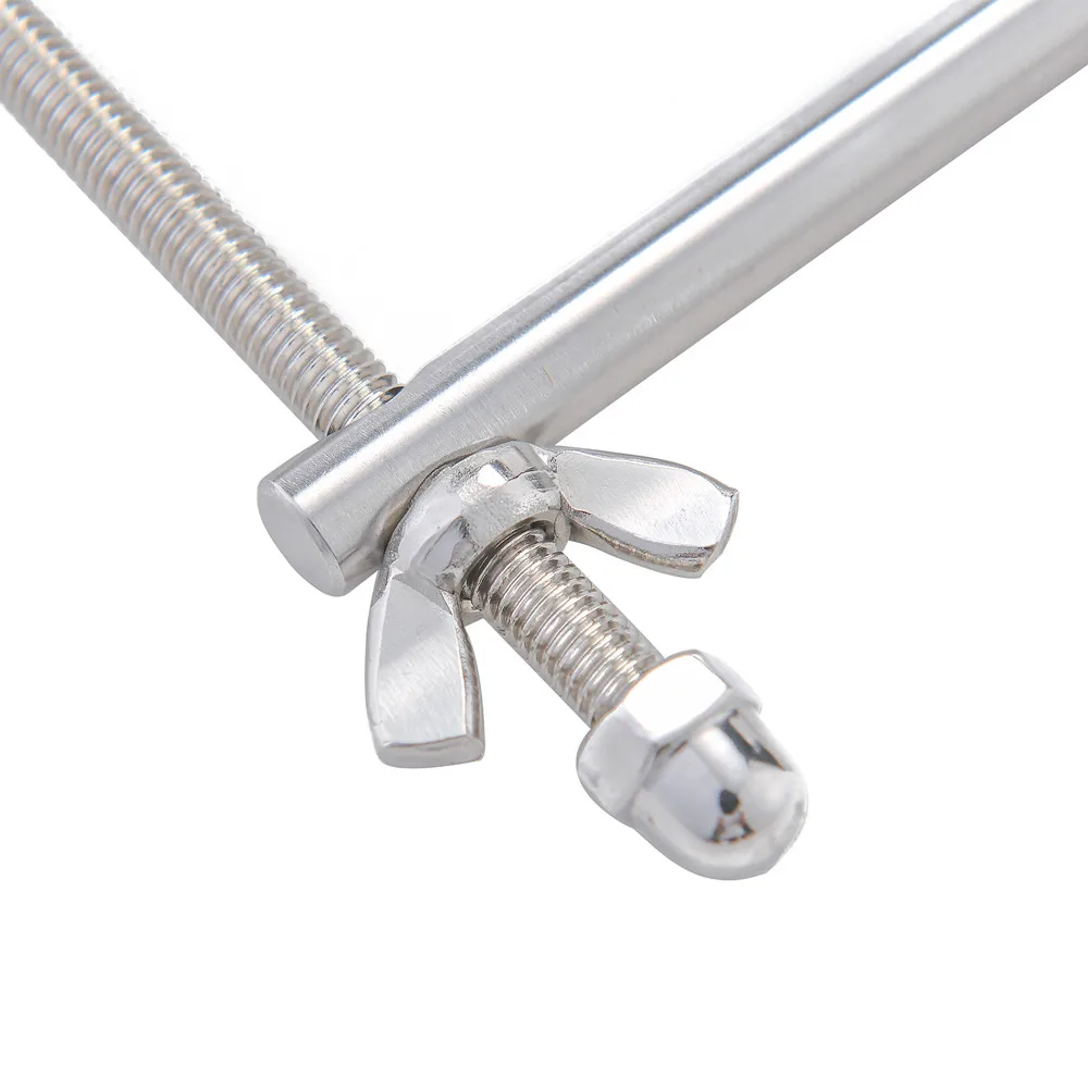 New BDSM adjustable torture play Clamps cage Nipple clips breast Bondage Restraints metal female Fetish adult sex toy for women |