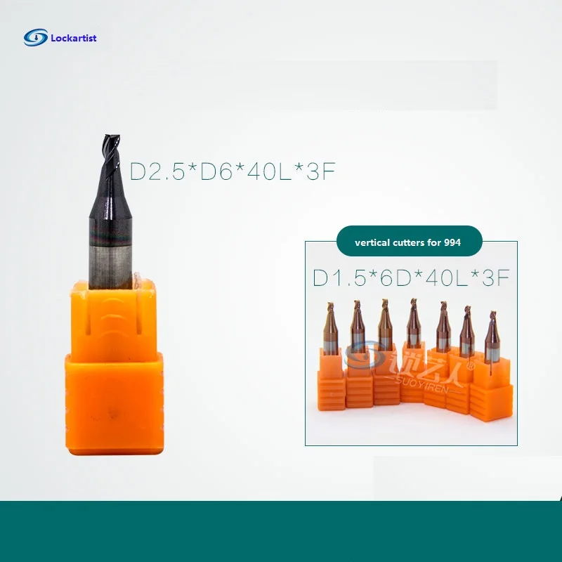 Фрезерный станок Lockartist 2 5/1 5 мм с DLC покрытием для Keyline 994 лазерный резак