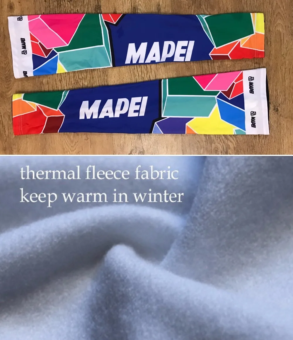 Зимние флисовые термальные 2018 MAPEI командные ретро классические мужские