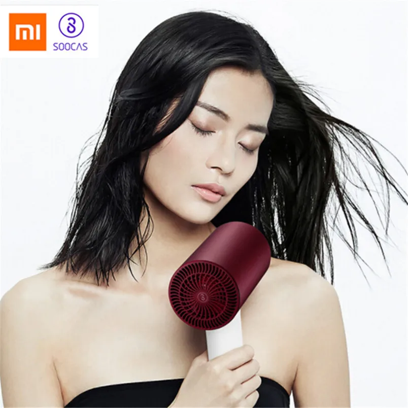 New Xiaomi Soocas H3S Anion Hair Dryer 360-Degree Rotatable Quick Dry Air Outlet Anti-Hot Innovative Diversion Design | Бытовая техника