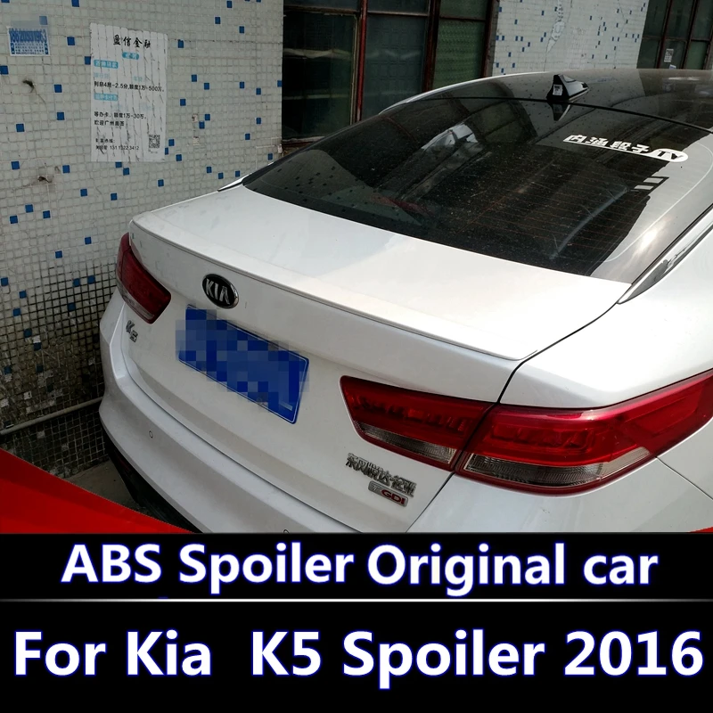 Для Kia Optima K5 2016-2018 спойлер высокого качества ABS Материал заднее крыло автомобиля