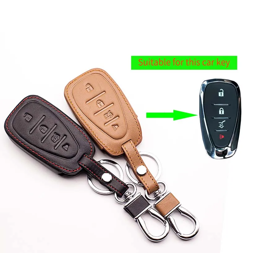 Для Chevrolet 2016 FOB используется для Porsche Camaro Cruze car 4 smart button кожаный автомобильный