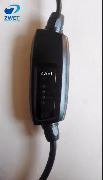 J1772 evse автомобильное зарядное устройство уровня 2 EV тип 1 SAE J1772/AC120V~ 250V 16A Duosida J1772 штепсельное зарядное устройство с входом в розетку ЕС