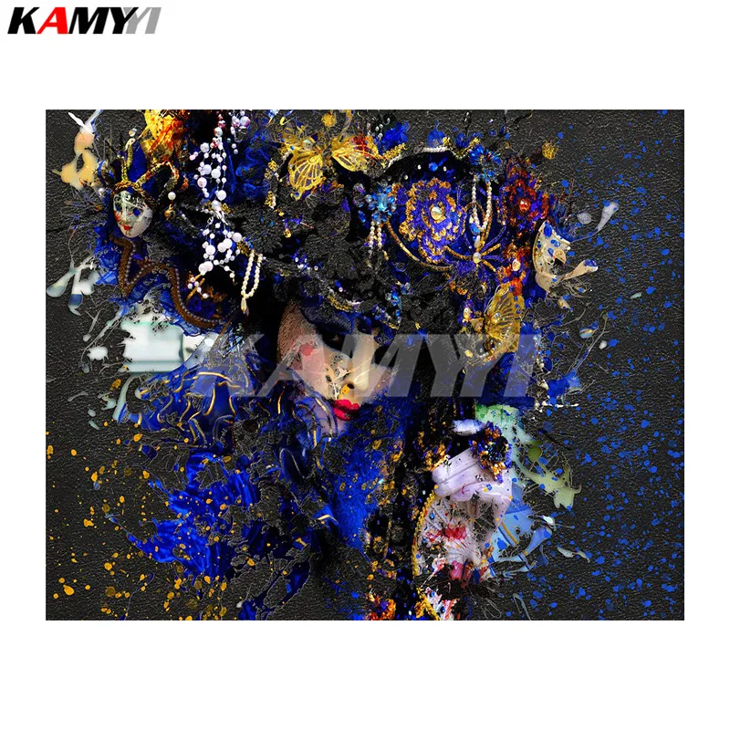 Красивая картина маслом 5D сделай сам алмазная живопись вышивка крестиком полная