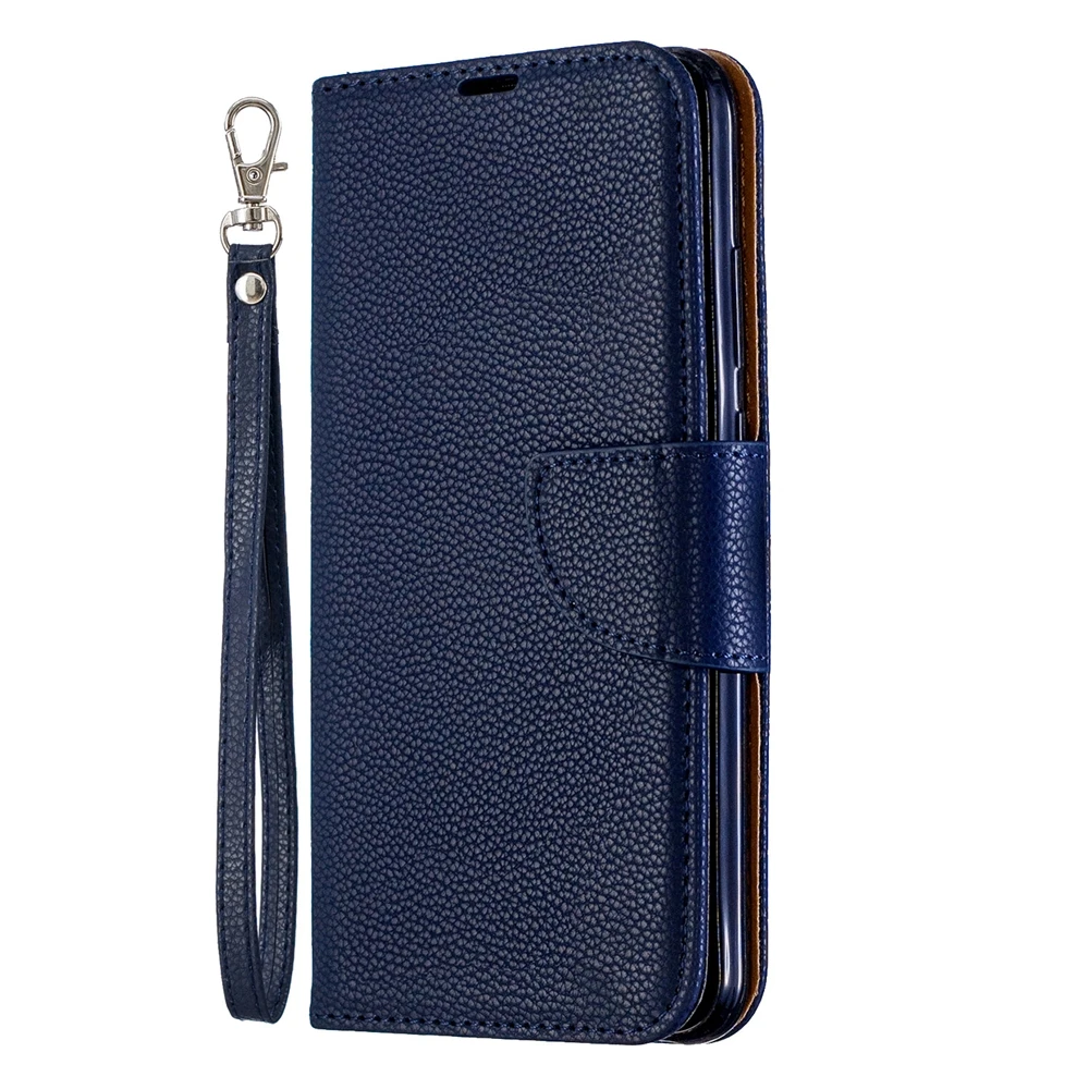 Чехол Honor 10 Lite для etui Huawei P Smart 2019 однотонный кожаный чехол Funda | Мобильные телефоны