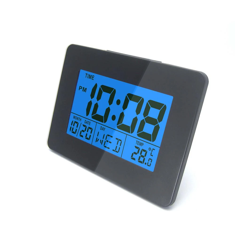 Многофункциональный цифровой ЖК-будильник термометр электронный измеритель