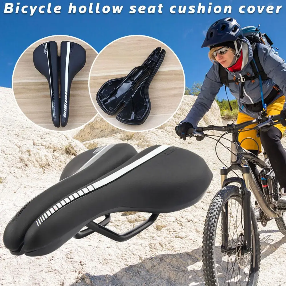 

Bicycle Hollow Seat Cushion Cover Mountain Bike Widened Thickened Soft Saddle Comfortable Wearable