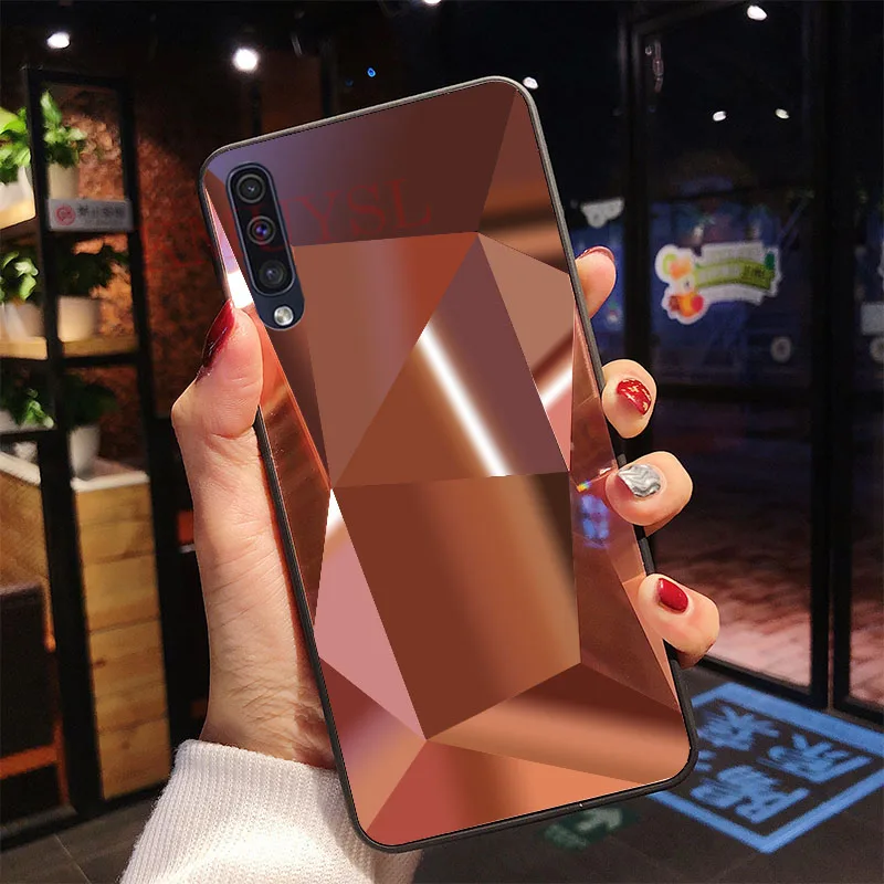 6 Чехол для samsung Galaxy A40 A20 роскошный блестящий чехол с бриллиантами для samsung Galaxy A50 A30 A70 M30 M20 M10 A10 - Цвет: 6