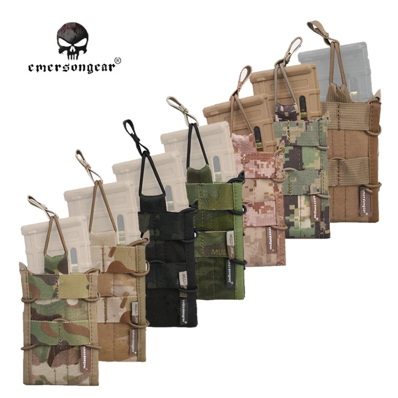 Emersongear один блок журнал сумка Военная утилита Molle вертикальные аксессуары EM6345|single