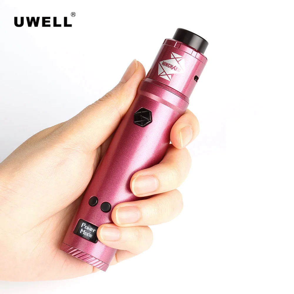 Оригинальный Uwell нунчаку комплект RDA с Vape танк без батареи 18650 Mod электронная