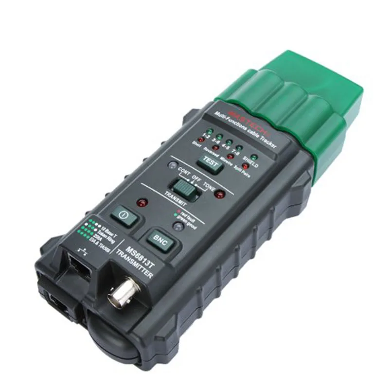 Ручной тестер сетевого кабеля MS6813 детектор телефонной линии BNC RJ45 RJ11 Cat5 Cat6 LAN |