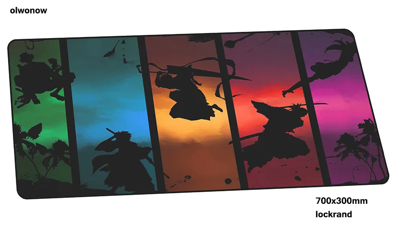 BLEACH Коврик для мыши рождественские подарки компьютерный геймер Коврик для мыши 70x30 см Лучший Коврик Для Мыши Эргономичный гаджет офисный стол коврики - Цвет: design 8