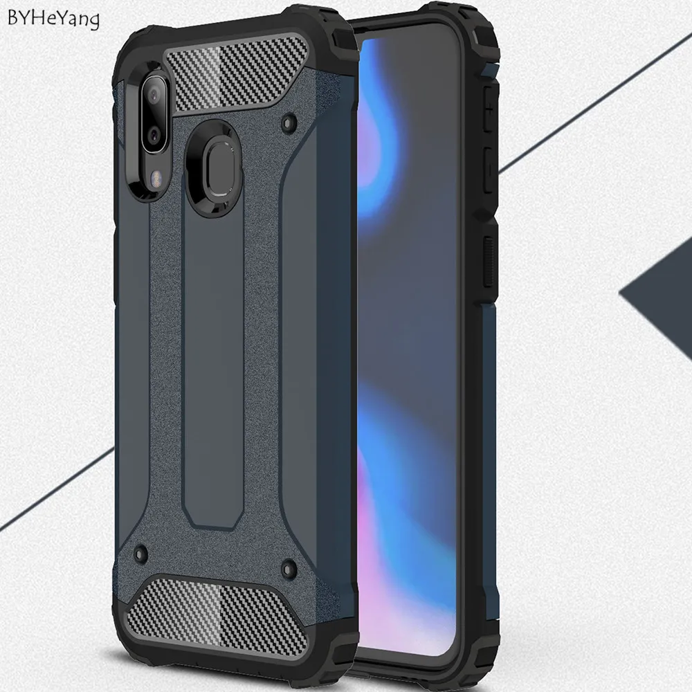 For Samsung A40 Case Cover Hybrid Armor Galaxy Coque a40 Protective soft fit a 40 | Мобильные телефоны и аксессуары