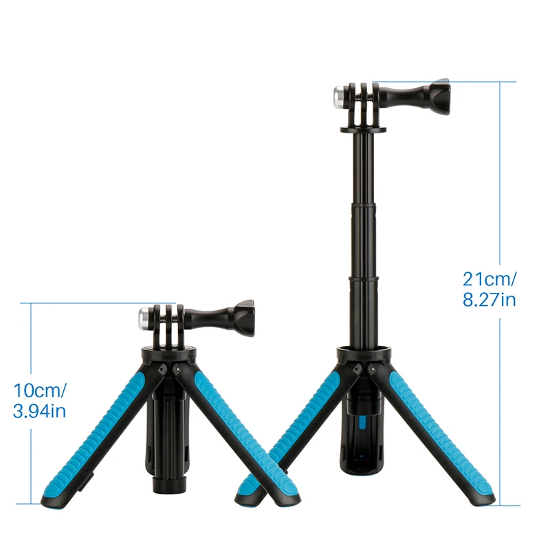 2 в 1 Мини штатив Трипод для камеры DJI Osmo экшн рукоятки штангу Смарт розетки селфи