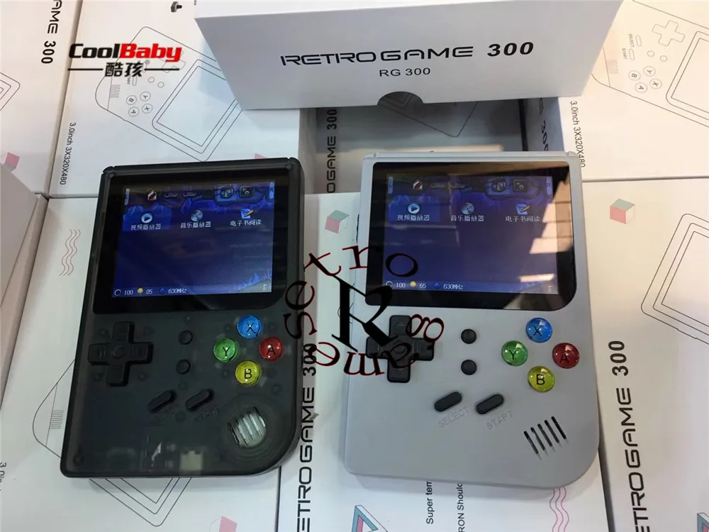 Новый чехол для телефона в виде ретро-игровой 300 RG300 16G 3 дюйма портативная игровая