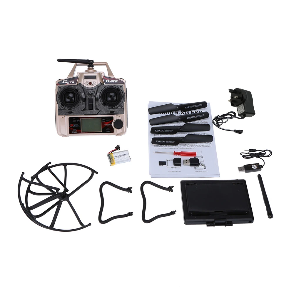 Лидер продаж Квадрокоптер Sele JJRC H8D 2 4 ГГц 4CH с безголовым режимом 5 8G FPV RC камерой МП