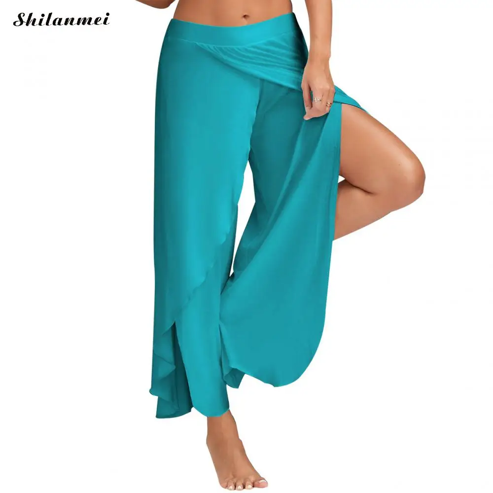 Women Loose Yoga Pants Harlan Breathable Plus Size Running Multi Dance GYM High Waist Sport Leggings Female | Спорт и развлечения