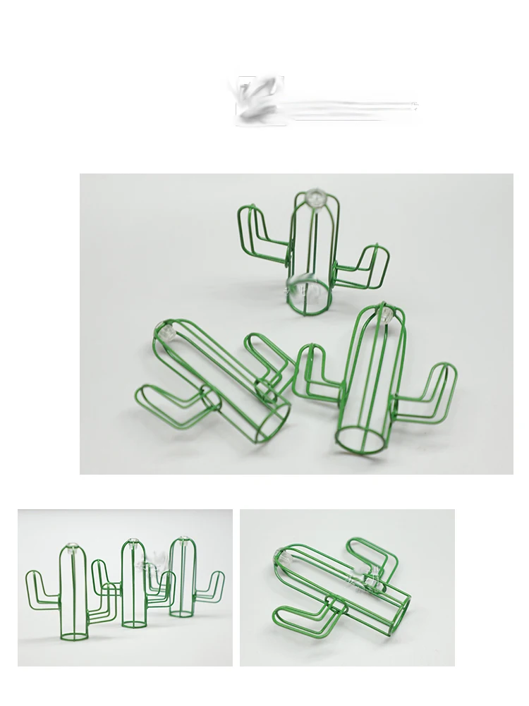 

20Led Fairy Simple Metal Cactus Battery Operated String Lights Luminaria 3m LED Decor For Christmas Garland On The Window abajur