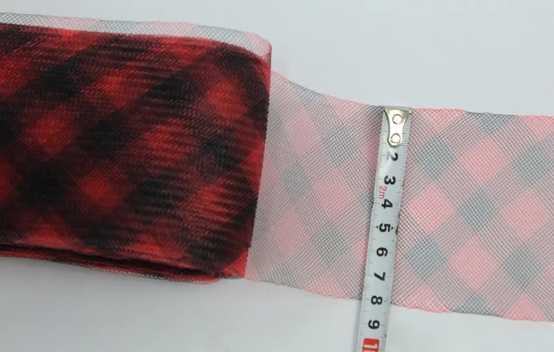 

3.15"(8cm) Check Crin Horsehair Trimming/Braid Fascinator Nylon Mesh Fabric 100yard/lot