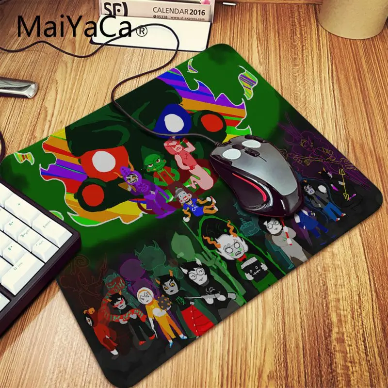 Maiyaca homestuck прочный резиновый коврик для мыши игровой xxl скоростная клавиатура