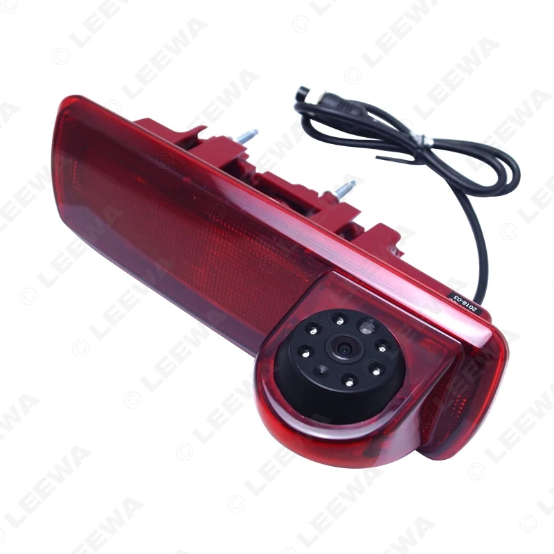 LEEWA Car 6LED IR Brake Light Rear View Reversing/Parking Camera For Opel Vivaro / Renault Trafic 2014 #3459 | Автомобили и