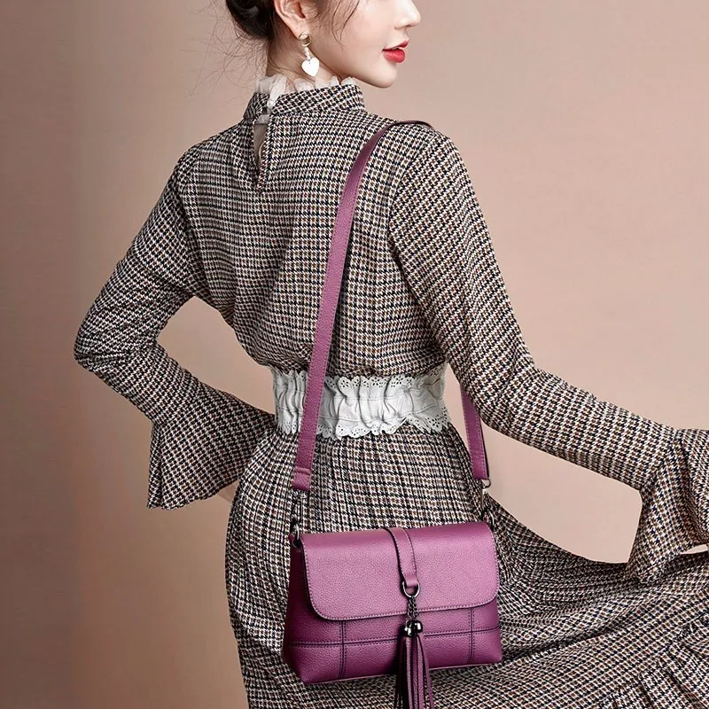 Женские сумки-мессенджеры маленькие сумки через плечо для женщин Bolsa Feminina винтажные женские мягкие кожаные сумки через плечо Envelpoe Sac