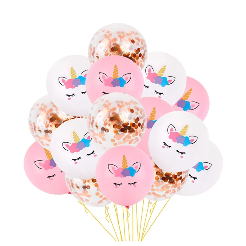 Украшение для вечеринки Единорог одноразовая посуда бумажная тарелка украшения