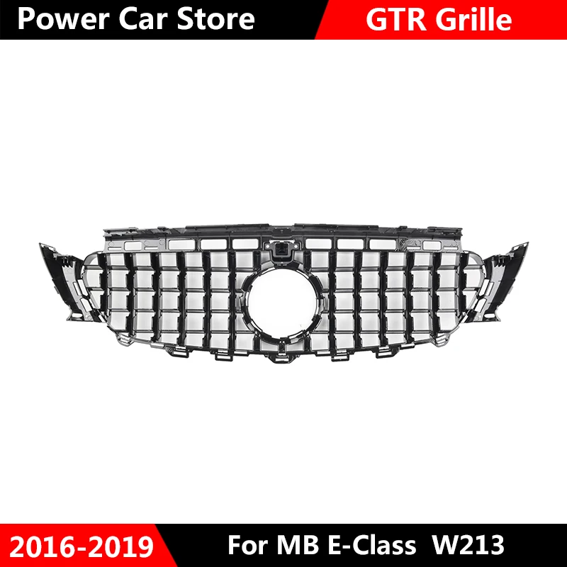 Автомобильный передний бампер GTR решетка гоночные решетки для Mercedes Benz W213 E200 E300 E400