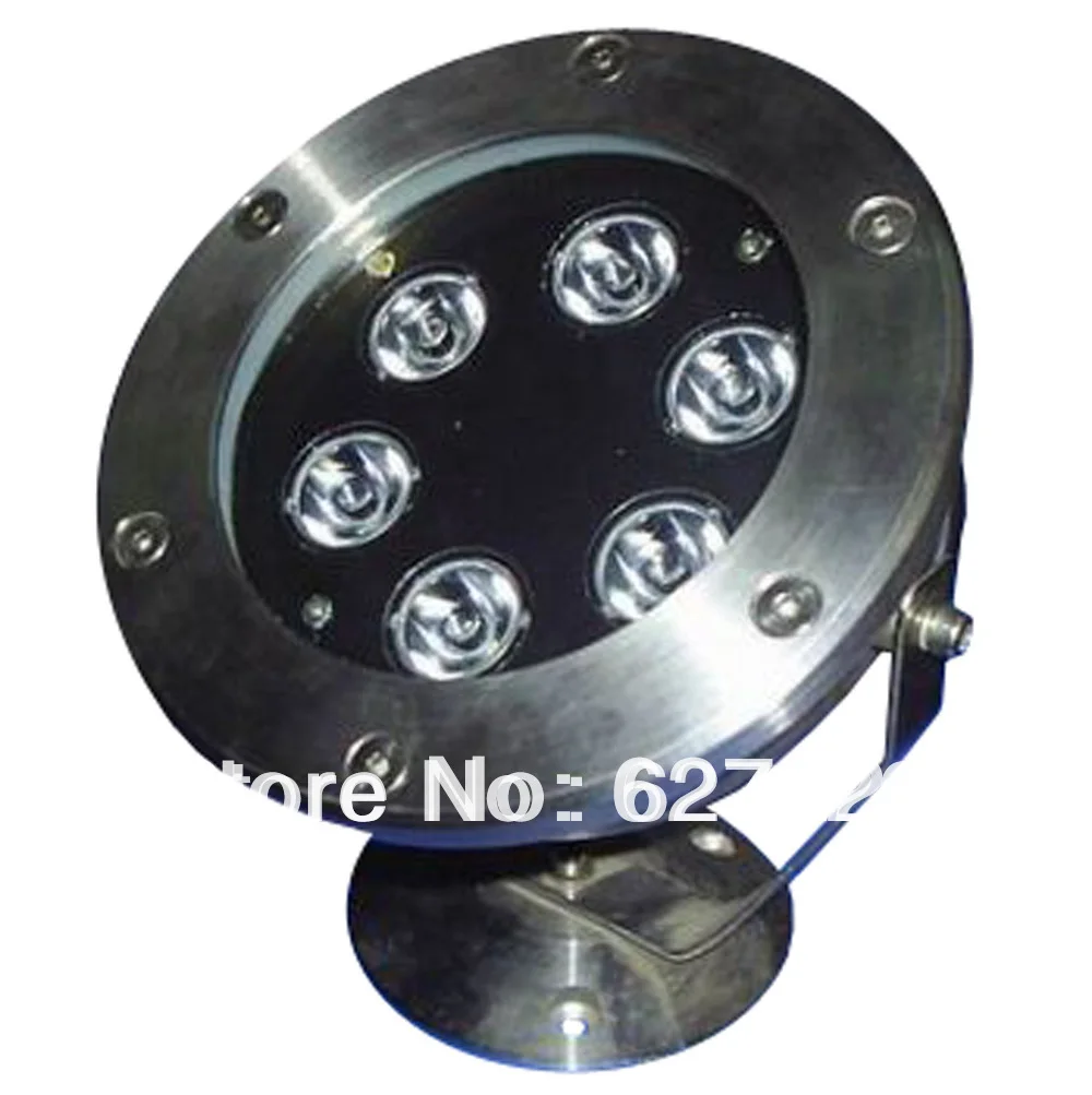 

6W RGB LED underwater lights waterproof light fish tank pond pool water surface shell accessories