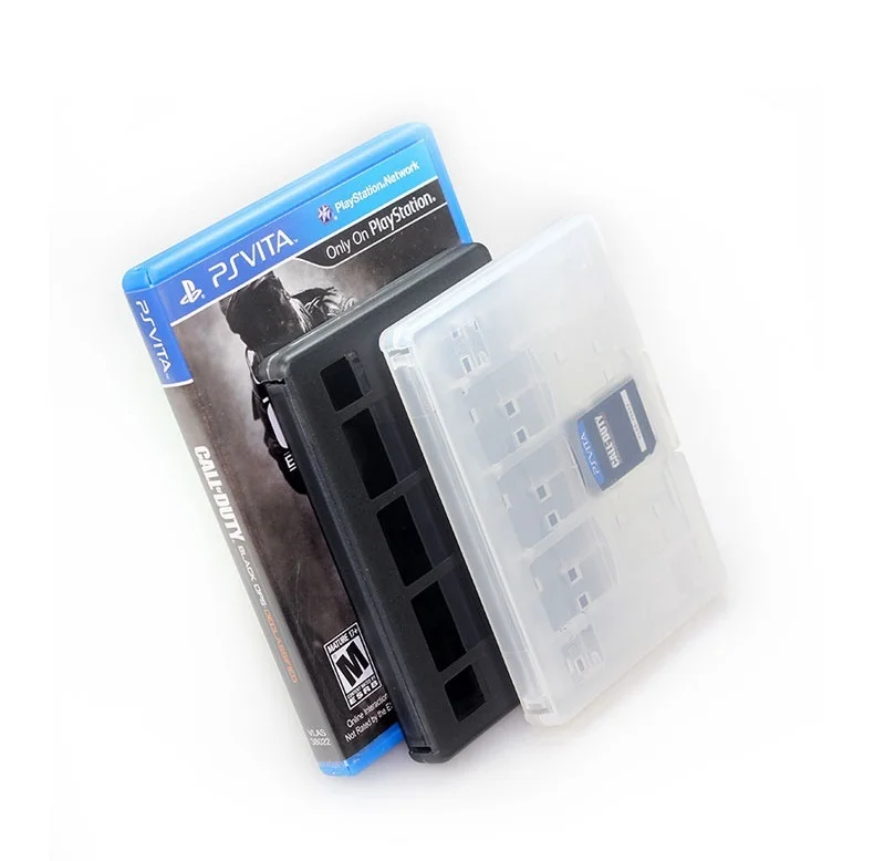 HOTHINK 18 в 1 защитный игровой картридж держатель коробка для psv ita PS VITA 1000/2000 |