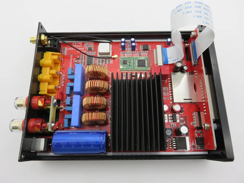 M-98E усилитель мощности TDA7498E Bluetooth 4 0 цифровой звука с поддержкой USB SD MP3 WMA APE FLAC WAV