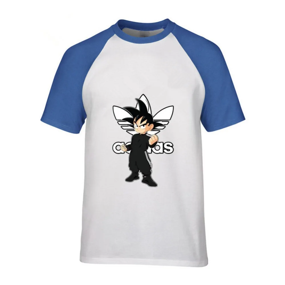 Dragon Ball футболка для мужчин лето Z Супер сын футболки Goku Street хип хоп Повседневная