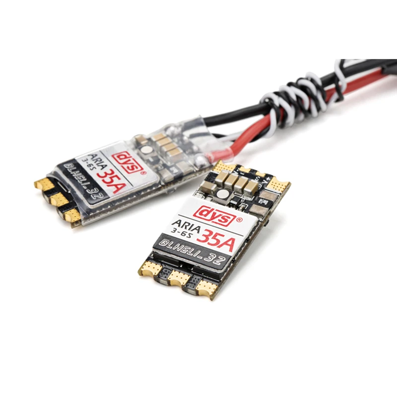 Оригинальный DYS Aria BLHeli_32bit 35A 35amp бесщеточный ESC 3S 6S Dshot1200 готовый встроенный
