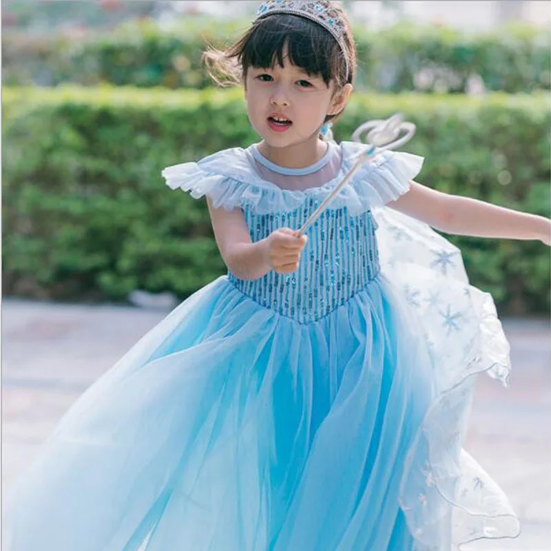 Лето 2019 новая детская одежда платье Принцесса Аиша костюмы на Хэллоуин