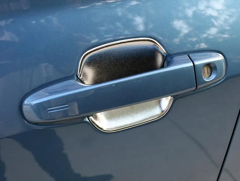 4 шт./компл. ABS Chrome наружная дверь чаша и ручка защитный Стикеры для Subaru Forester