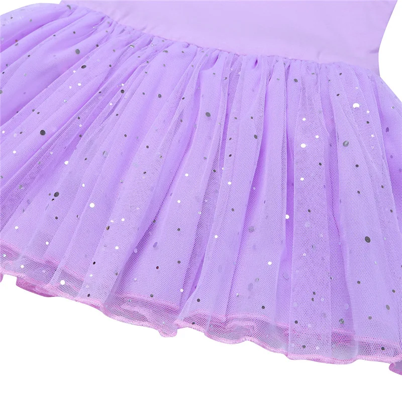 ChicTry Girls Shiny Mesh Professional Ballet Tutu Dress Children Long Sleeve Gymnastics Leotard Kids Stage Dance Costumes | Тематическая