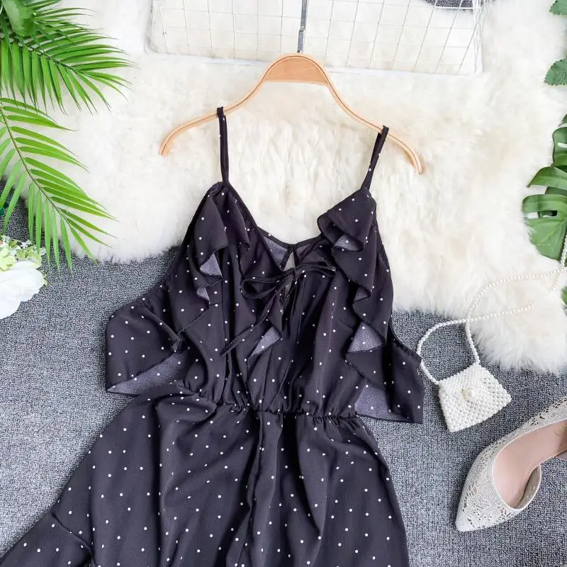 Женский богемный комбинезон для отпуска элегантный белый черный синий красный в