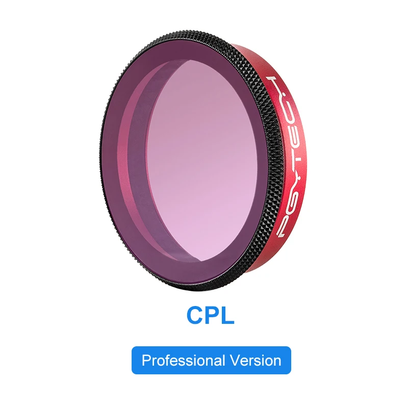 PGYTECH OSMO фильтр для объектива камеры УФ CPL оптический стеклянный фильтр для DJI OSMO аксессуары для экшн-камеры - Цвет: CPL